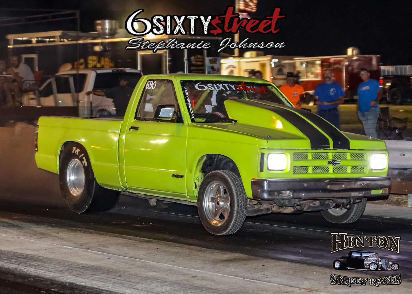 6 Sixty Street -Window Sticker (Large 34")