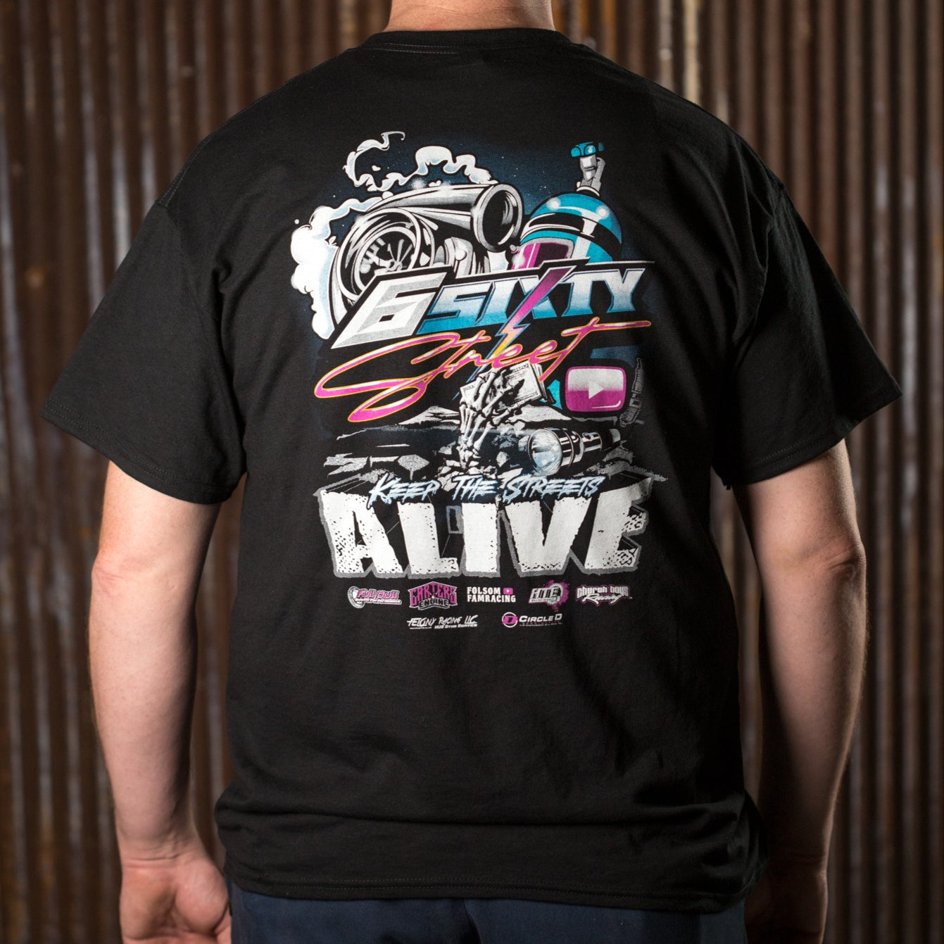 2025 6SixtyStreet Power Adder Tee Design