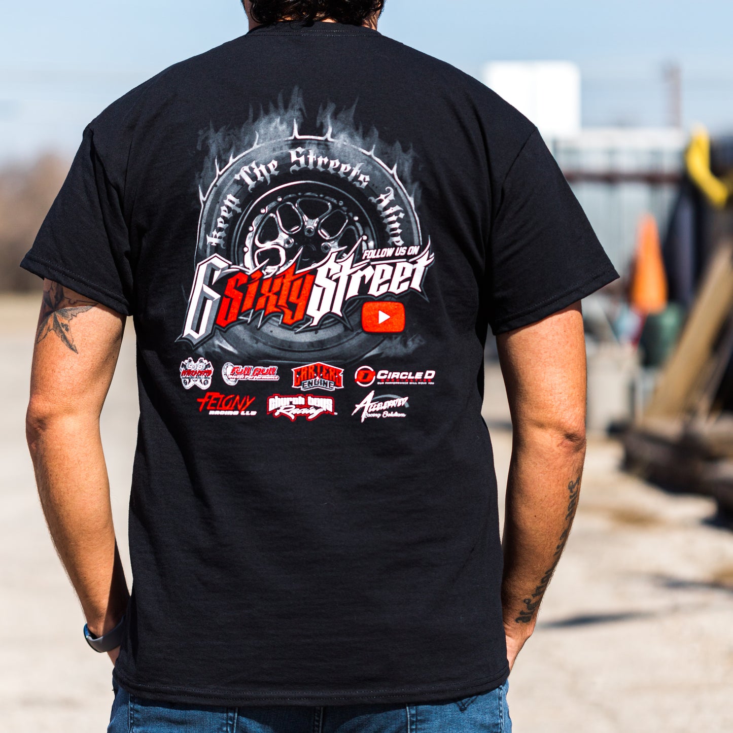 Smoking Tire - Tshirt **New Logo**