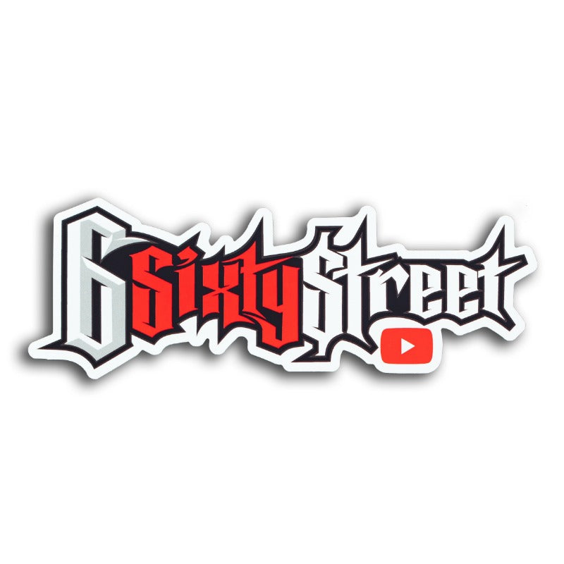 6 sixty street sticker stickers decals decal