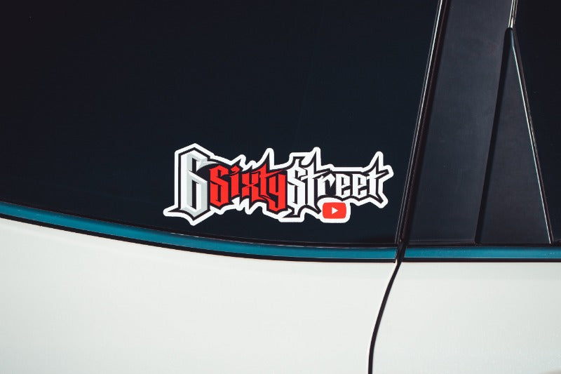 6 sixty street sticker stickers decals decal