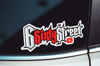 6 sixty street sticker stickers decals decal